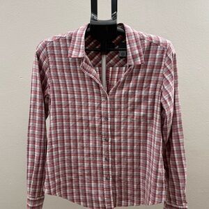 Pendleton Red and White Checkered Shirt